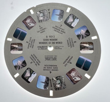 Vintage View-Master slide Reel 82 B9012 Seven modern World Wonders  Ref E0369/1