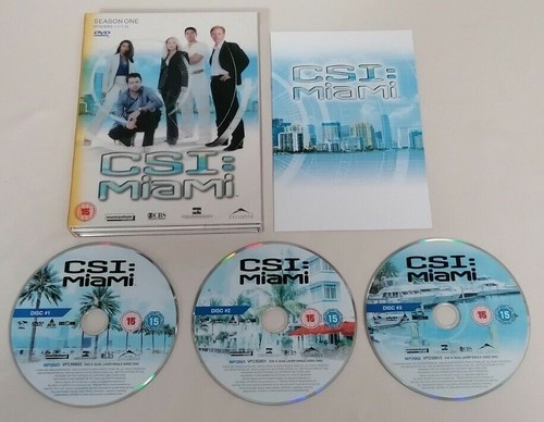 Dvd csi miami - season, one