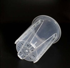 Clear Plastic Round Plant Pots
