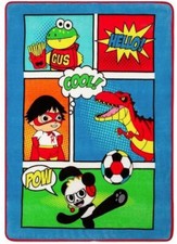 Ryans World Kids Plush Throw