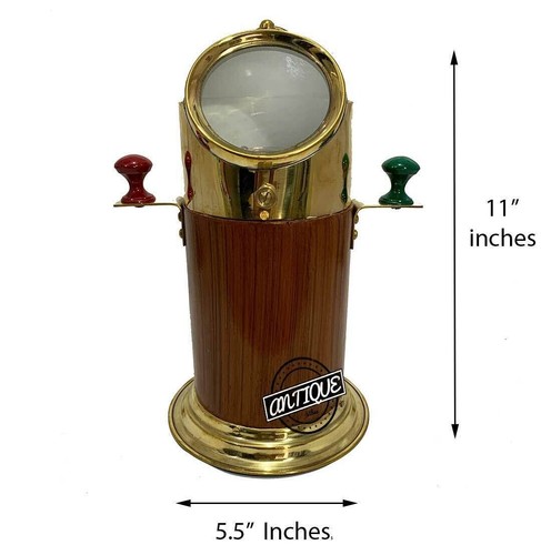 Antique brass nautical gimbal - antique,