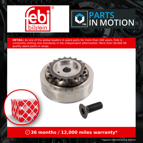 Camshaft adjuster fits audi - adjuster, a4