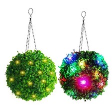 Solar powered topiary - topiary, ball