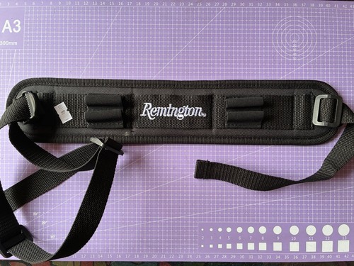 Remington black gun sling