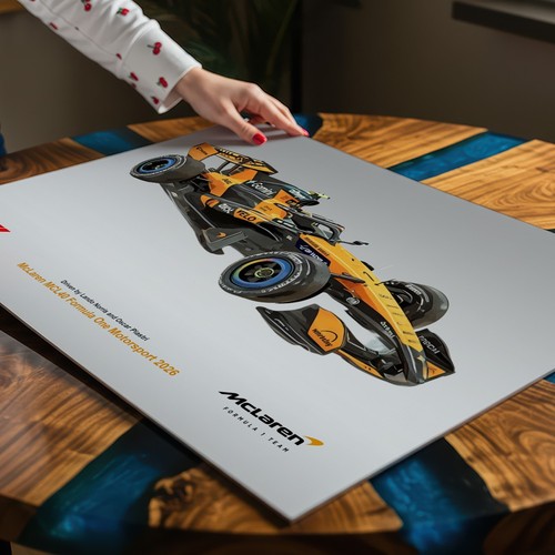 2026 mclaren mcl40 - a3, art