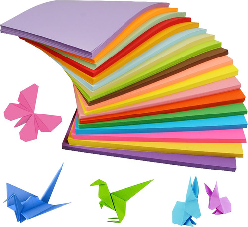 200 sheets coloured paper - sheets,
