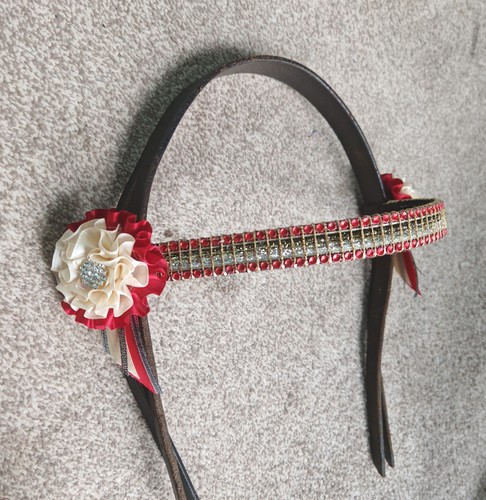 Red gold show - red, browband