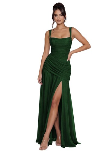 Slit chiffon pleated - chiffon,