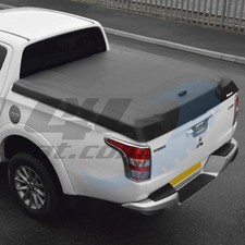 Mitsubishi L200 Series 5 Black Aeroklas Speed Lift-Up Tonneau Lid