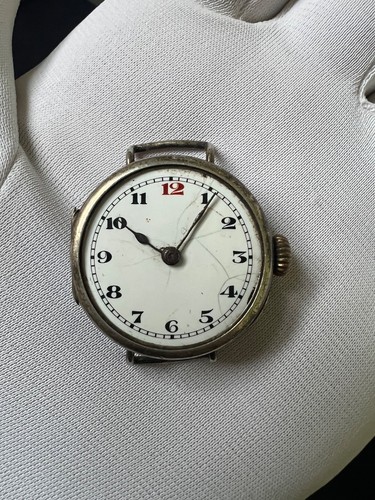 Vintage military solid silver - military,