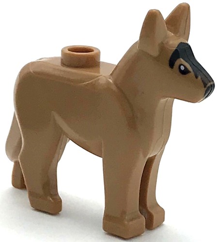 Lego new medium flesh dog - medium,