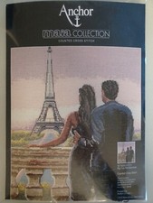 NEW, UNUSED, ANCHOR MAIA, COUNTED CROSS STITCH KIT. 'BIG CITY RENDEZVOUS'. PARIS