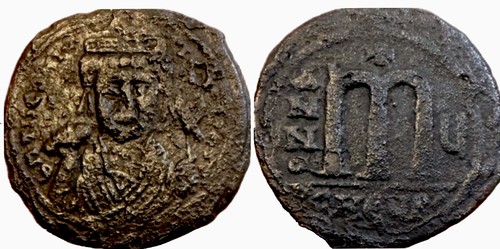Large byzantine follis - large, ae