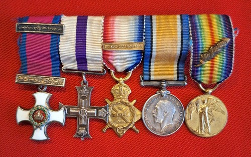 Miniature medal group ww1 - miniature,