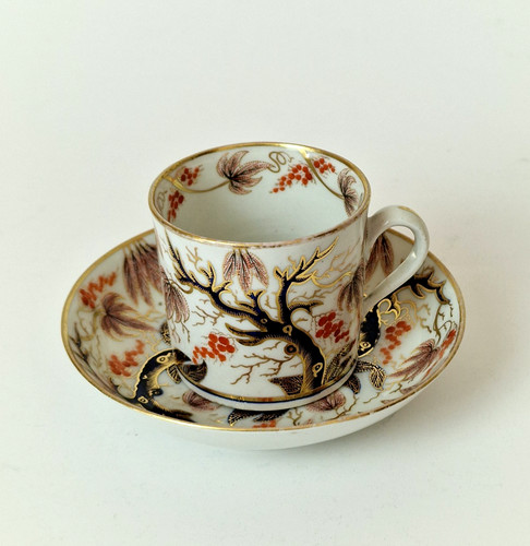 New hall porcelain imari - imari, vine