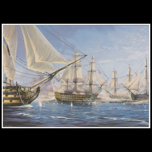 Breaking the line trafalgar - line,