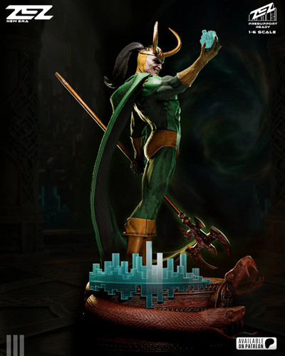 Loki zez fan art - by,
