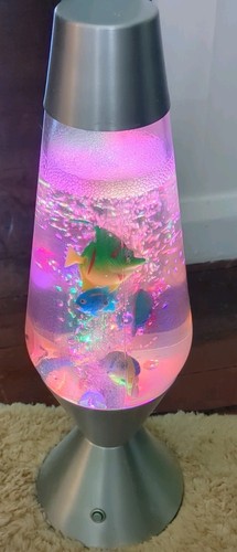 Lava lamp aquarium - lamp, large