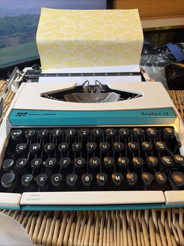 Vintage smith corona zephyr - vintage,