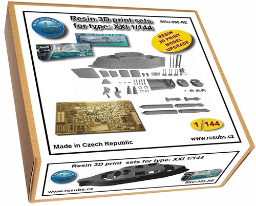 German boat type xxi revell - u-boat,