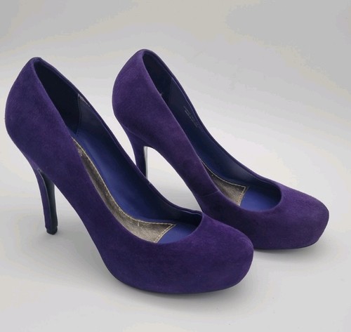 Jasper conran purple suede - purple,