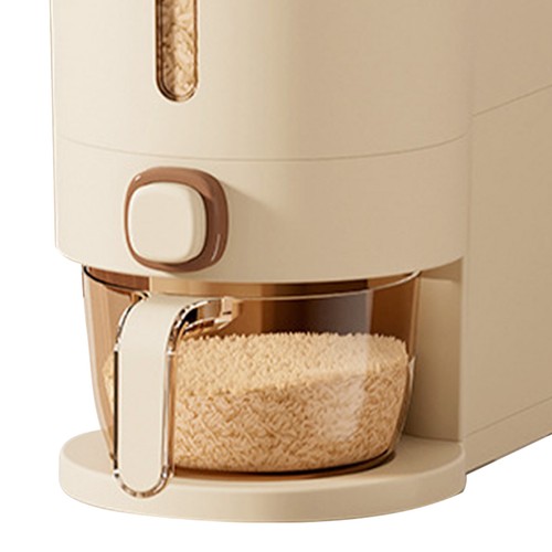 Rice dispenser storage - rice,