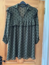 Zara Summer olive green