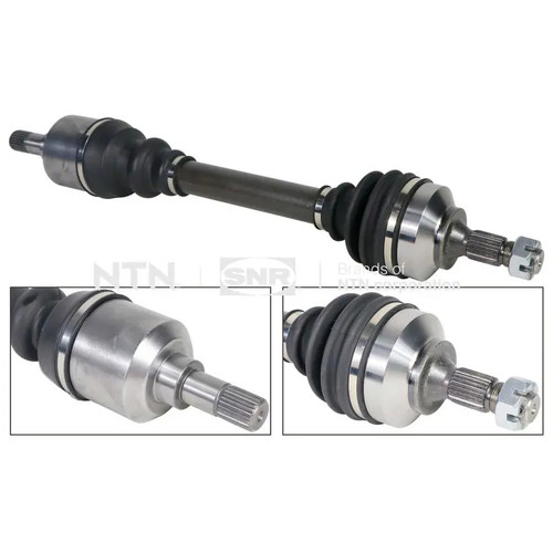 Driveshaft front axle left - front,
