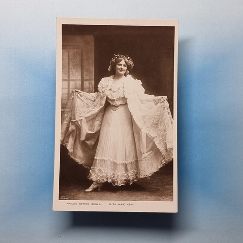 Edwardian actress postcard - edwardian,