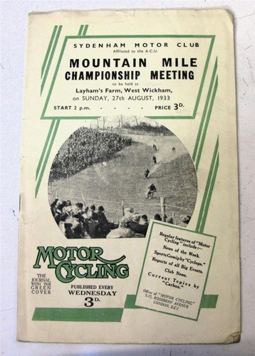 Mountain mile championship - mile,