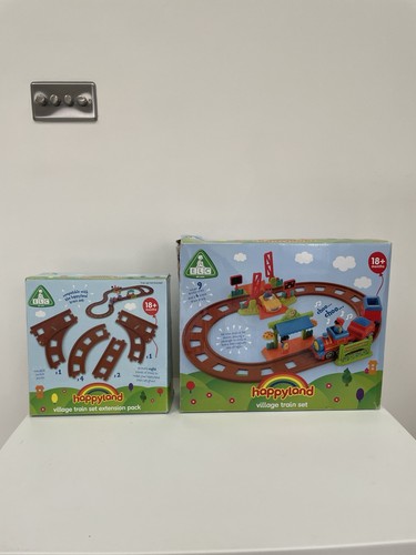 Elc happyland village train - village,