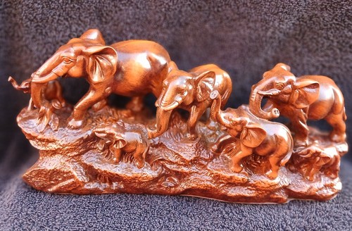 Elephant family herd ornament - herd,