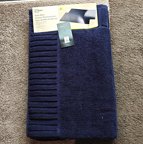 Livarno pack bath mats 100 - livarno,