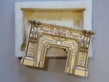 Dolls House Fire Place Ornate Large Cherubs Fire Place Silicone Rubber Mould
