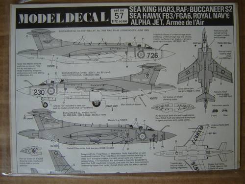 Modeldecal decals raf - 1/72,
