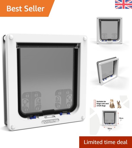 Weatherproof large cat flap - large,