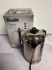 Dualit Classic Kettle Silver Model CVJK13 Polished Broken spares and repairs