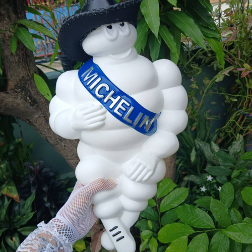 Bibendum michelin man - michelin, doll