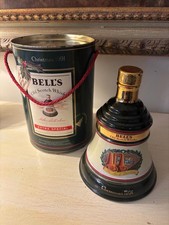 Bells Christmas 1991 Decanter
