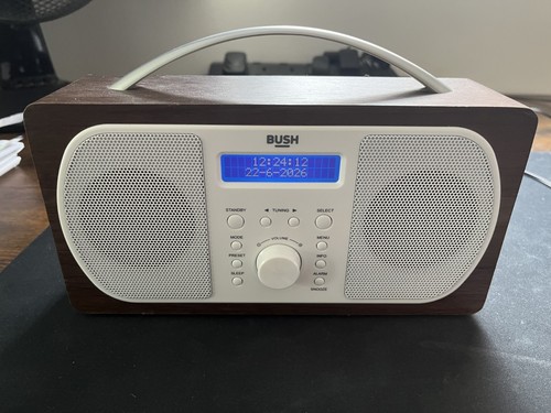 Bush dab bluetooth - dab, wooden