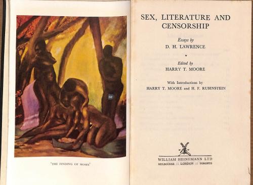Sex literature and censorship - literature,