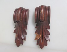 Antique Carved Wooden Corbels