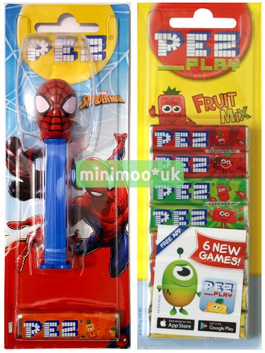 Pez spiderman sweet - sweet, dispenser