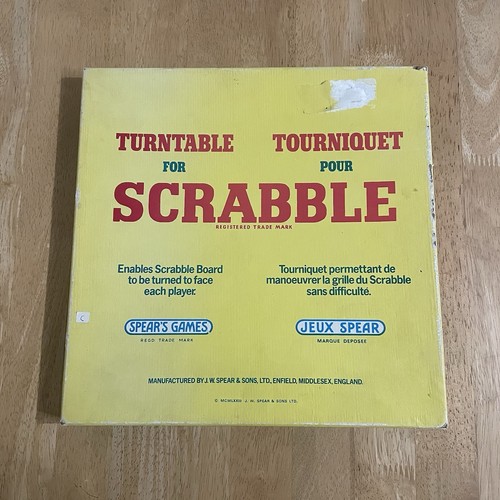 Spear games scrabble board - spear's,