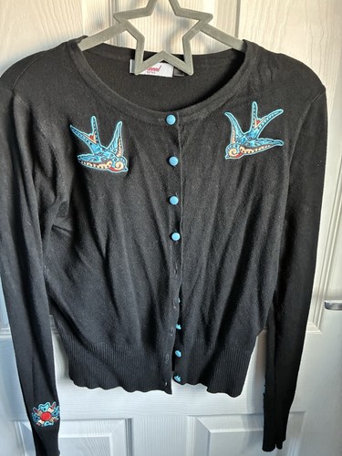Banned cardigan swallows - cardigan, size