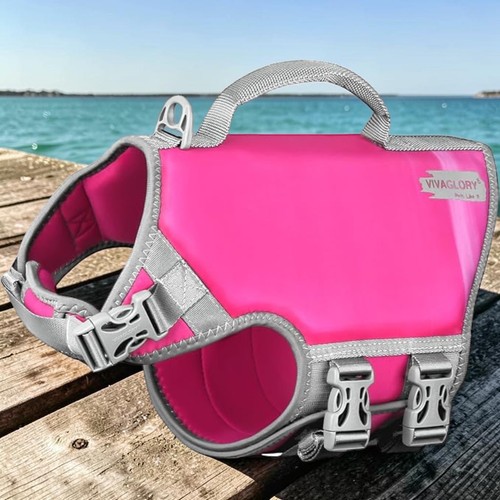Dog life jacket pet swimming - dog,