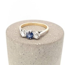 Antique Sapphire & Diamond