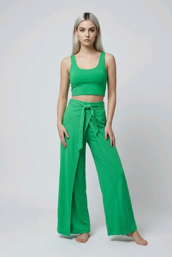 Happily grey wrap flow green - happily,