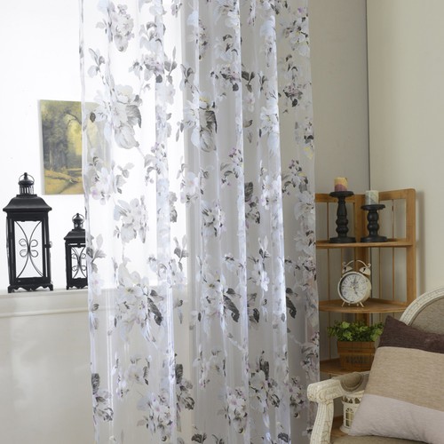 Floral curtain flower - floral,