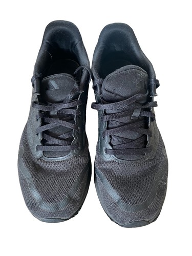 Boys black adidas trainers - boys,